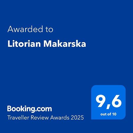 Litorian Makarska 아파트 외부 사진